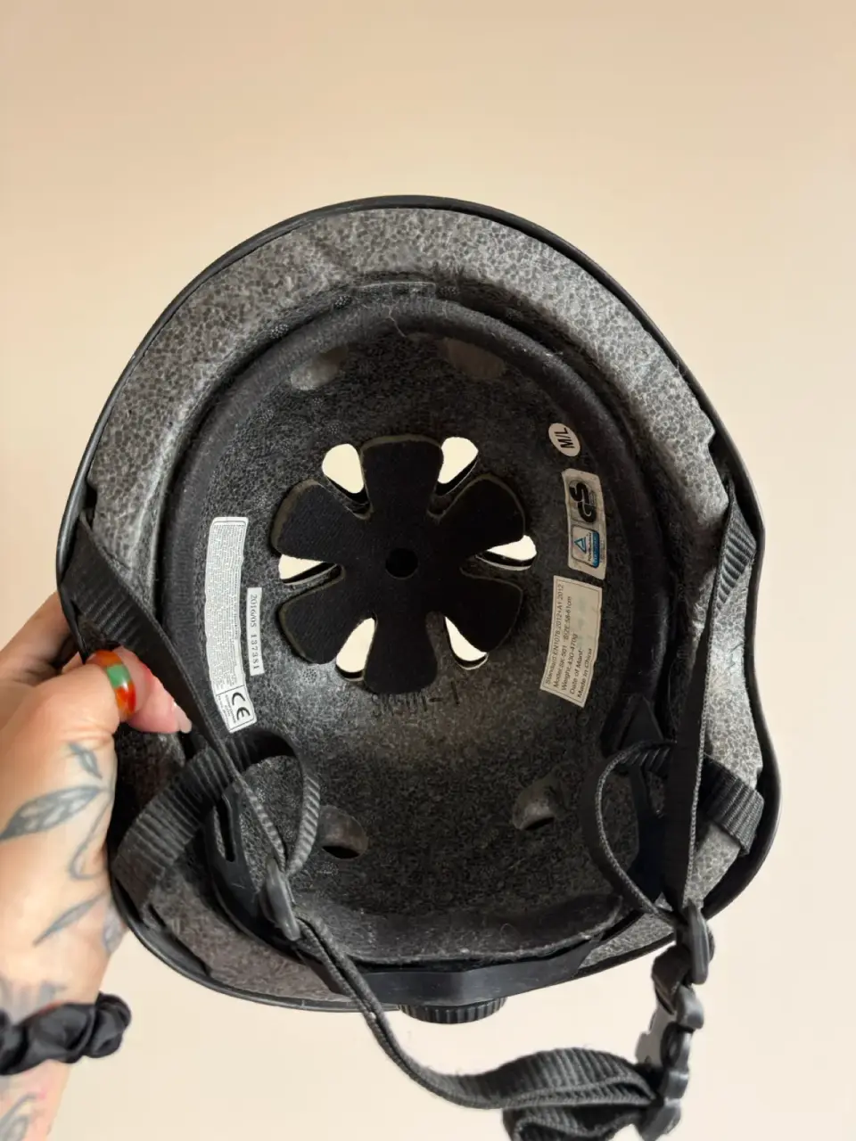 Casco bianchi negro - miniatura 4