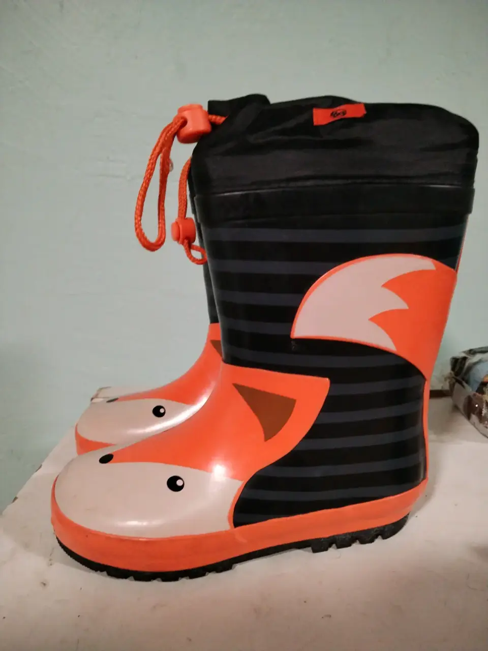 Botas de lluvia infantiles zorro - miniatura 1