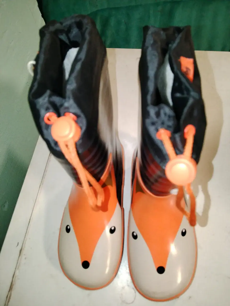 Botas de lluvia infantiles zorro - miniatura 2