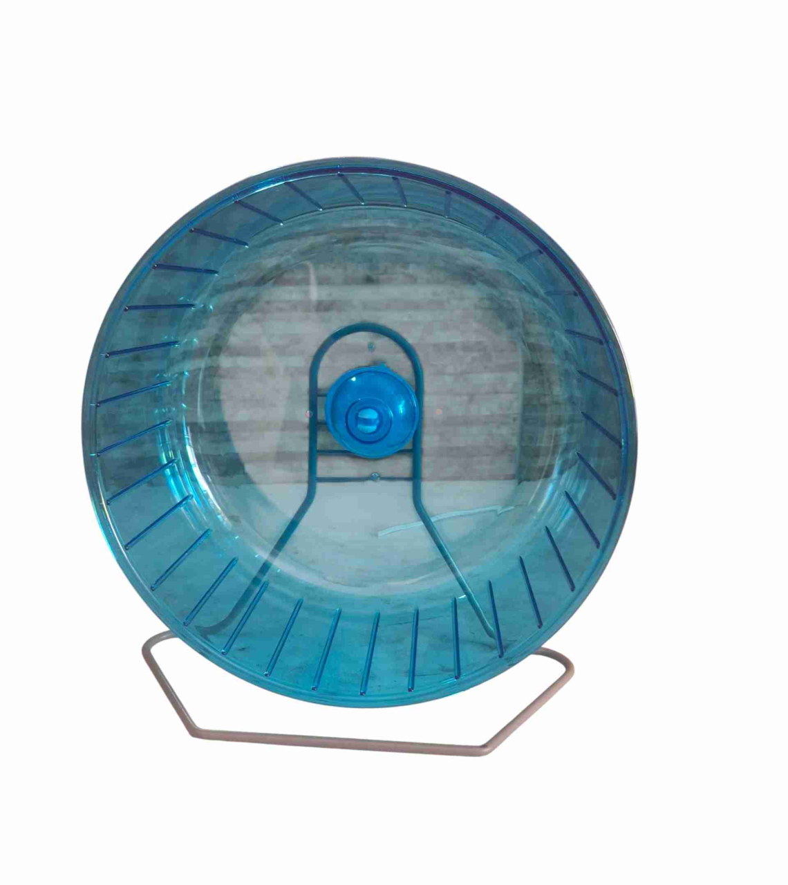 Rueda de ejercicio azul para mascotas - miniatura 1