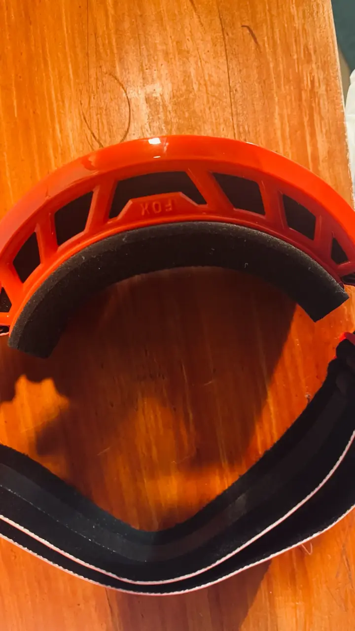 Gafas de esquí naranjas - miniatura 3