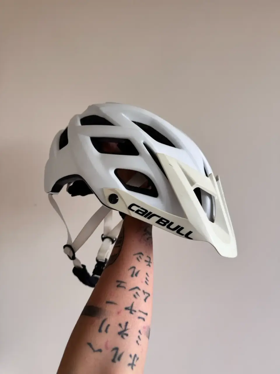 Casco ciclismo Cairbull blanco - miniatura 1