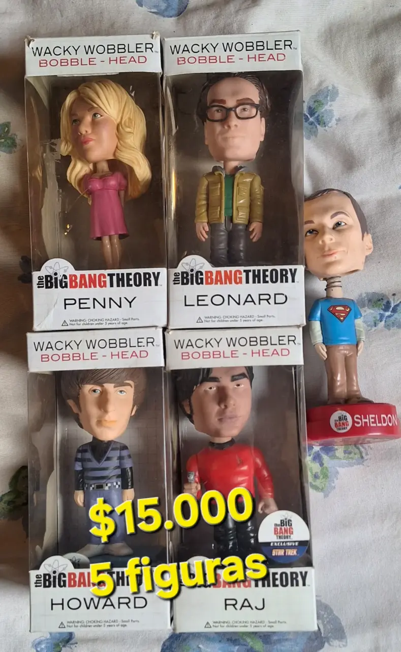 Set figuras The Big Bang Theory