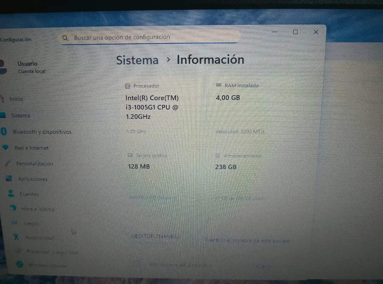 Notebook HP gris - miniatura 3