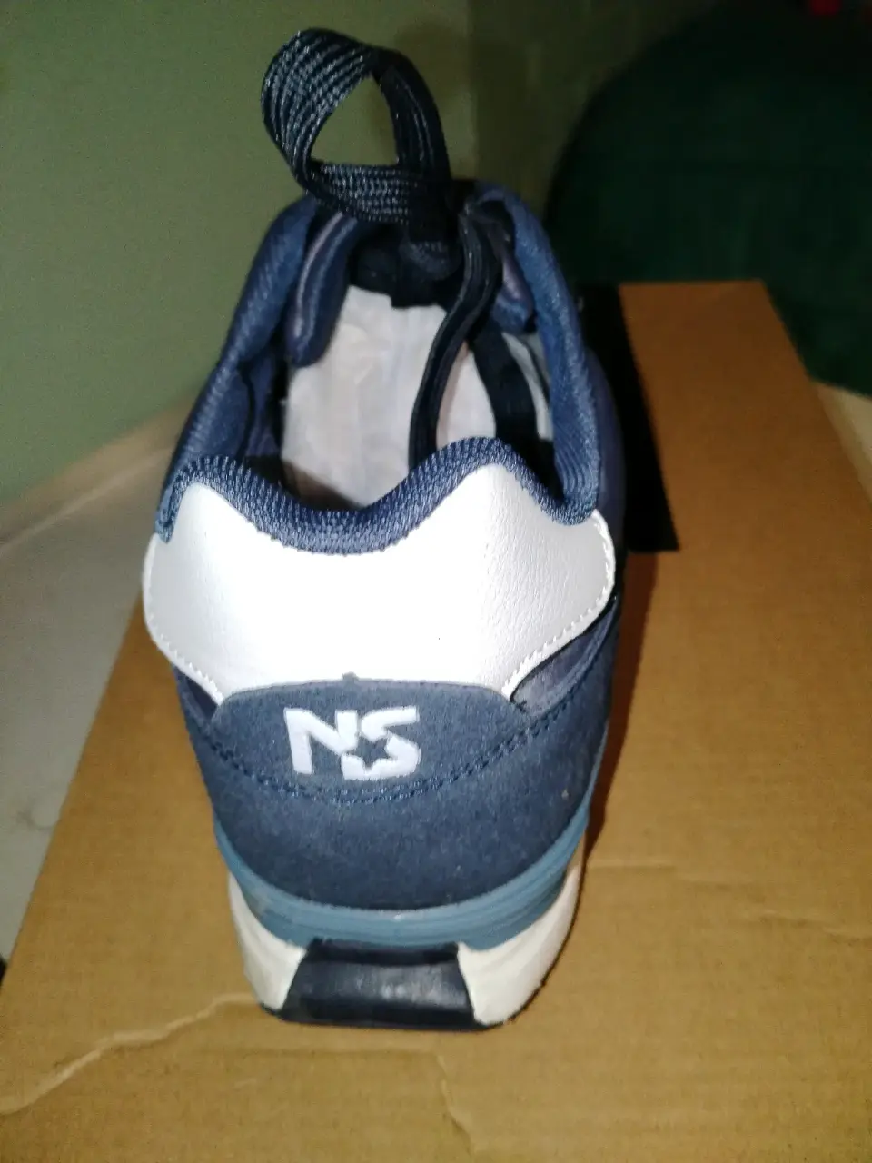 Zapatillas deportivas azul con blanco - miniatura 3