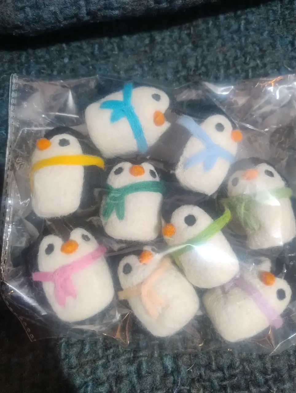 Muñecos de lana estilo duendes - miniatura 2