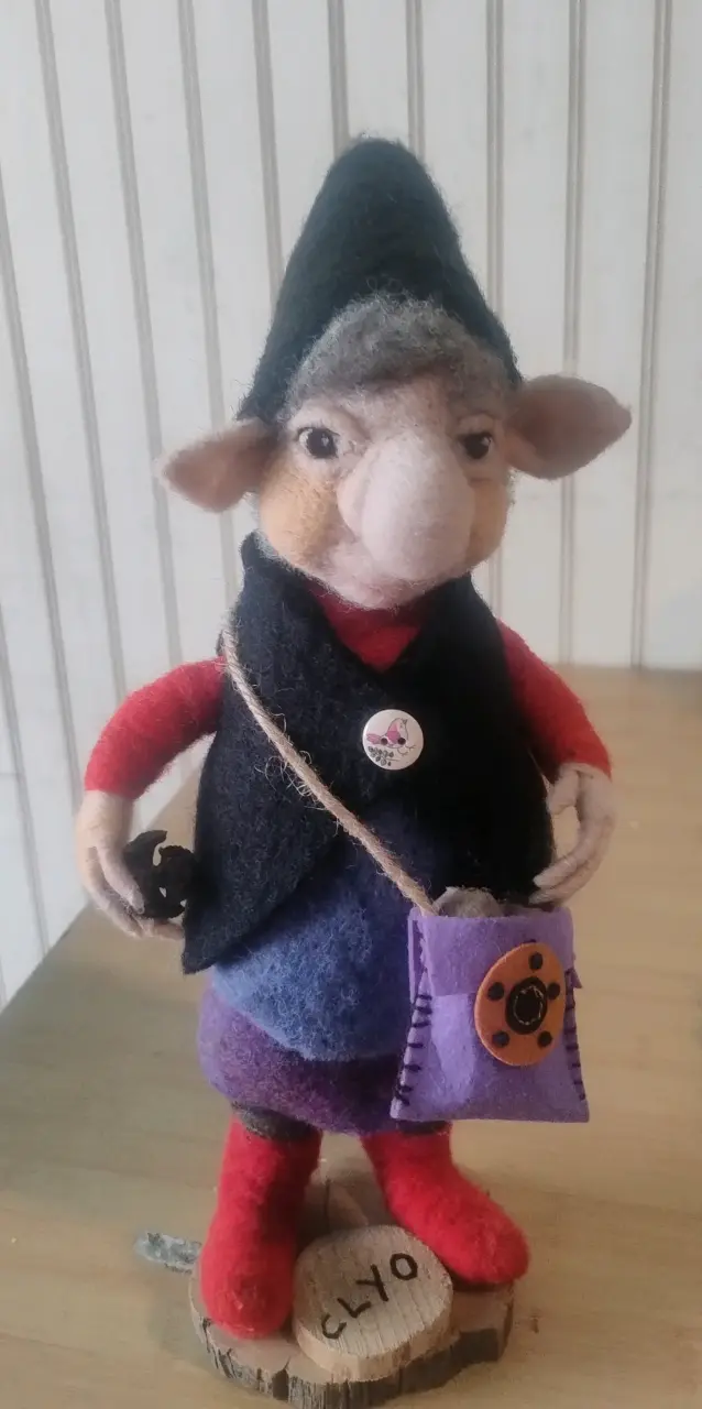 Muñecos de lana estilo duendes - miniatura 3