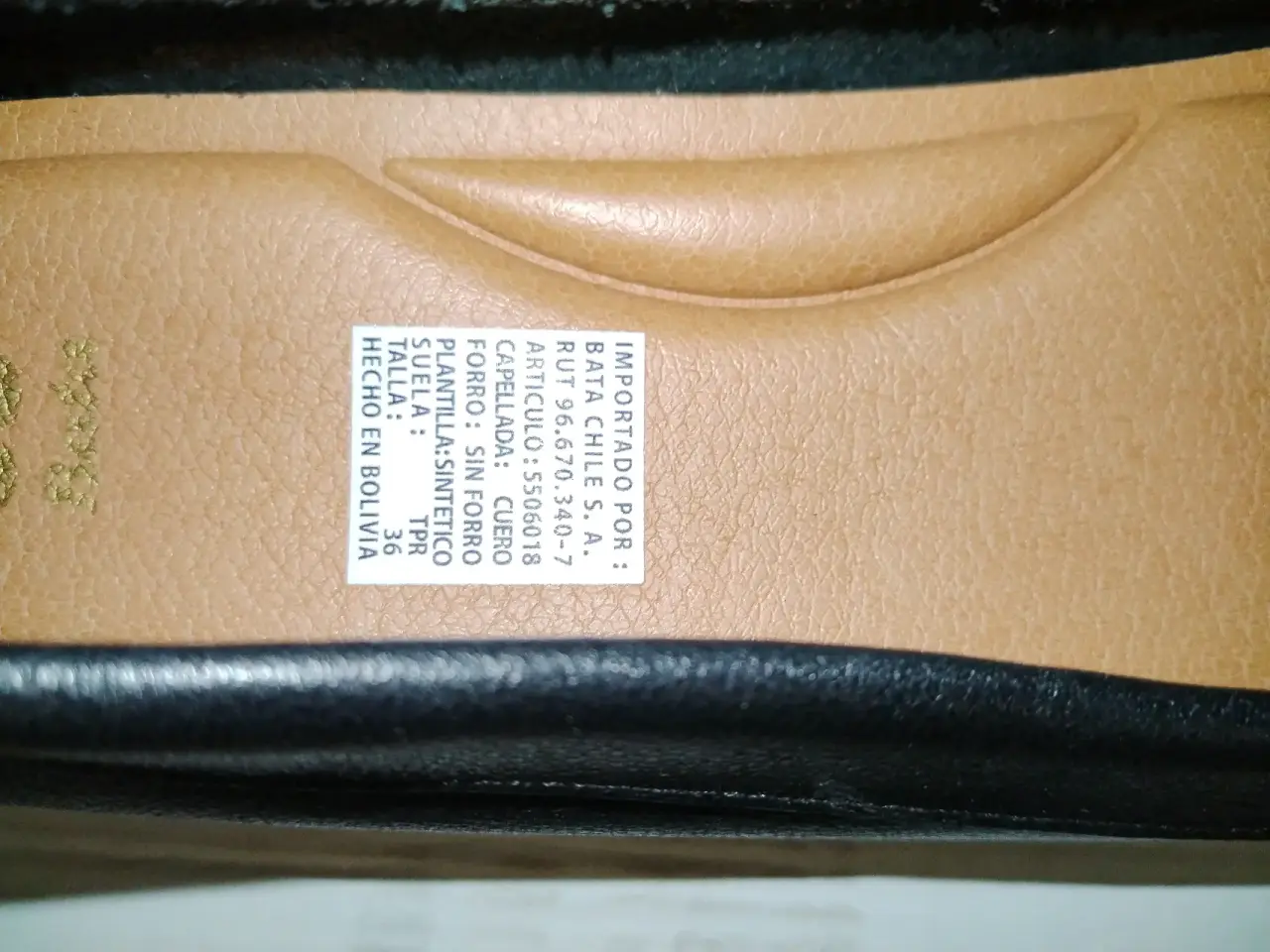 Mocasin negro para mujer - miniatura 2