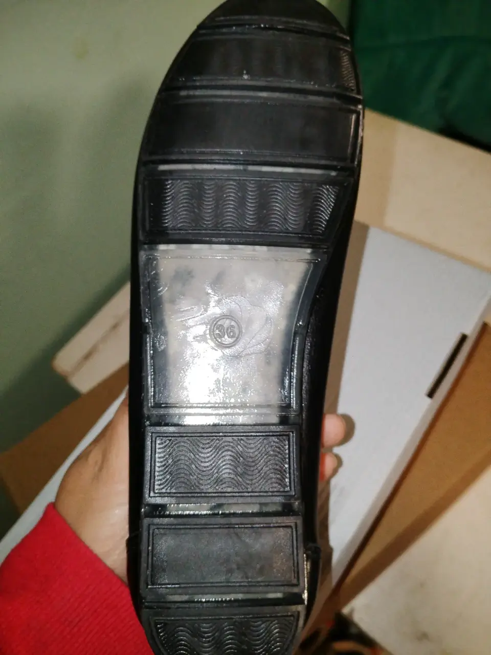 Mocasin negro para mujer - miniatura 3