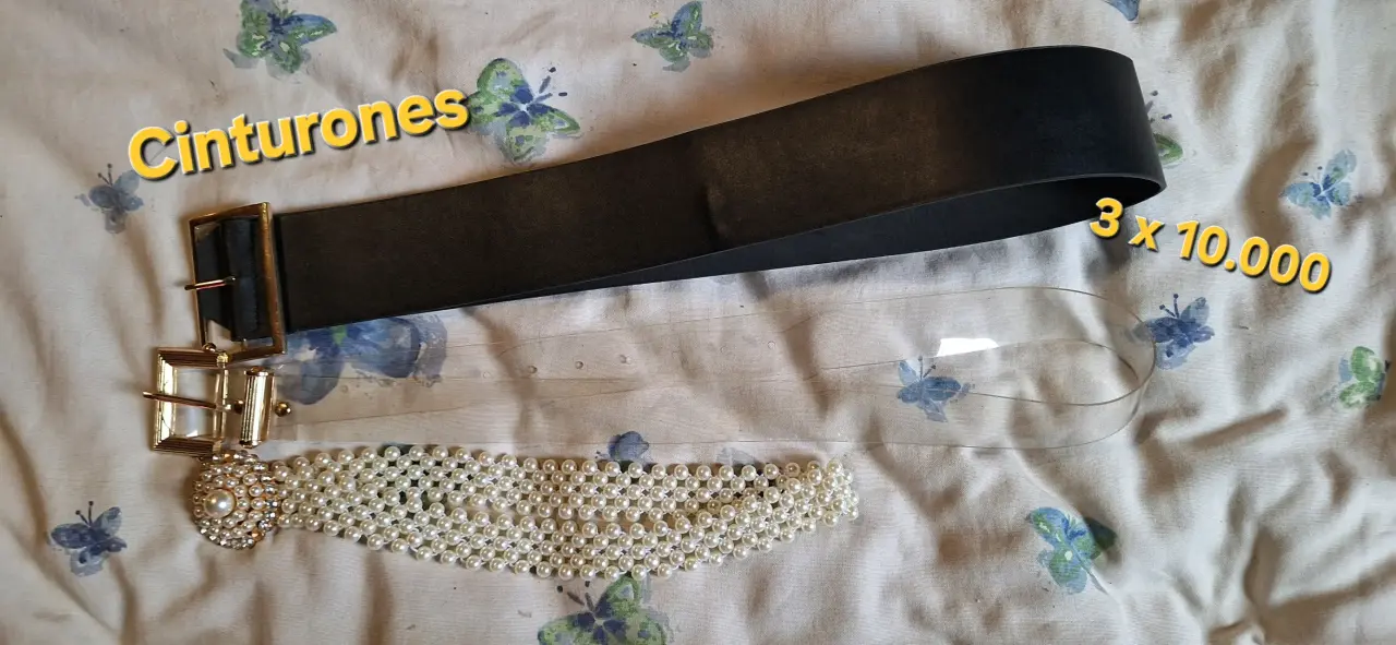 Set de cinturones de moda