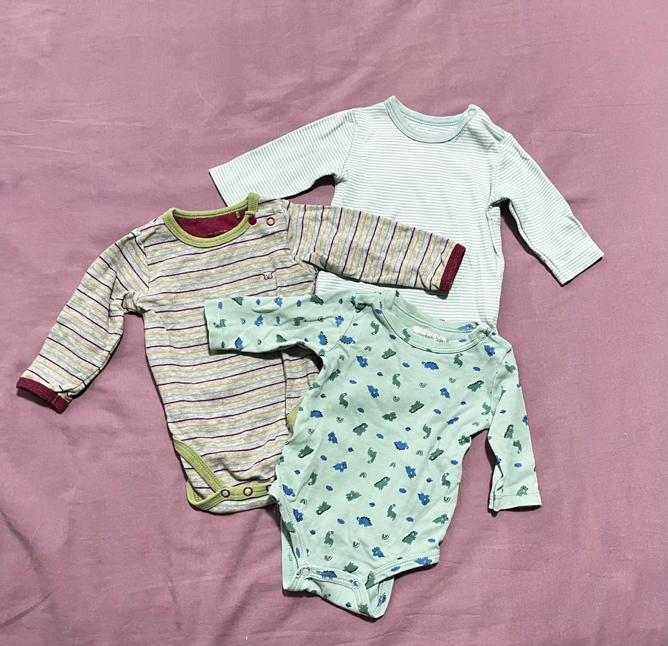 Pack de 3 bodies para bebé