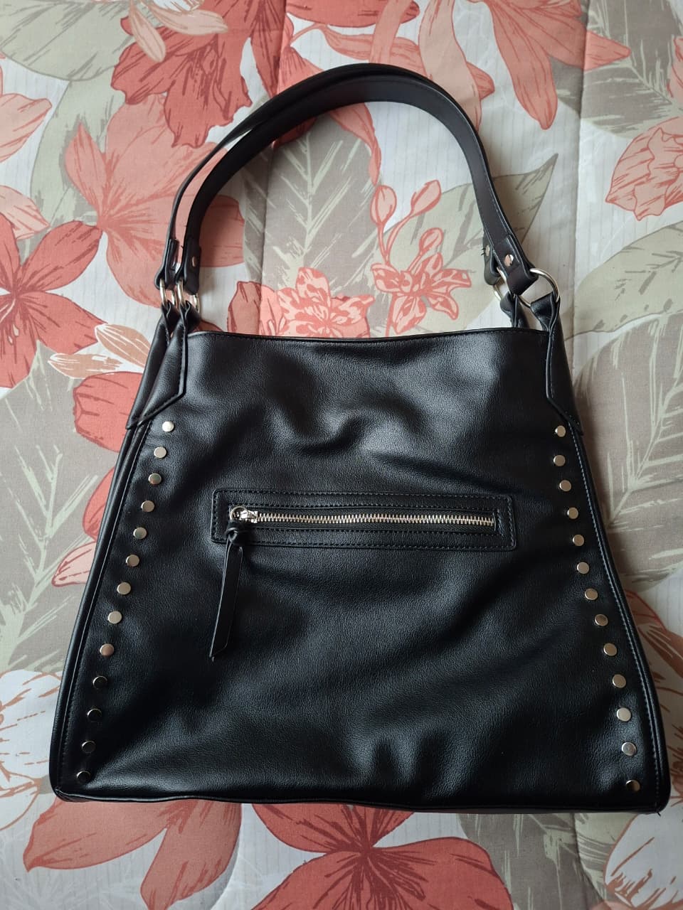 Cartera negra de ecocuero nueva - miniatura 1