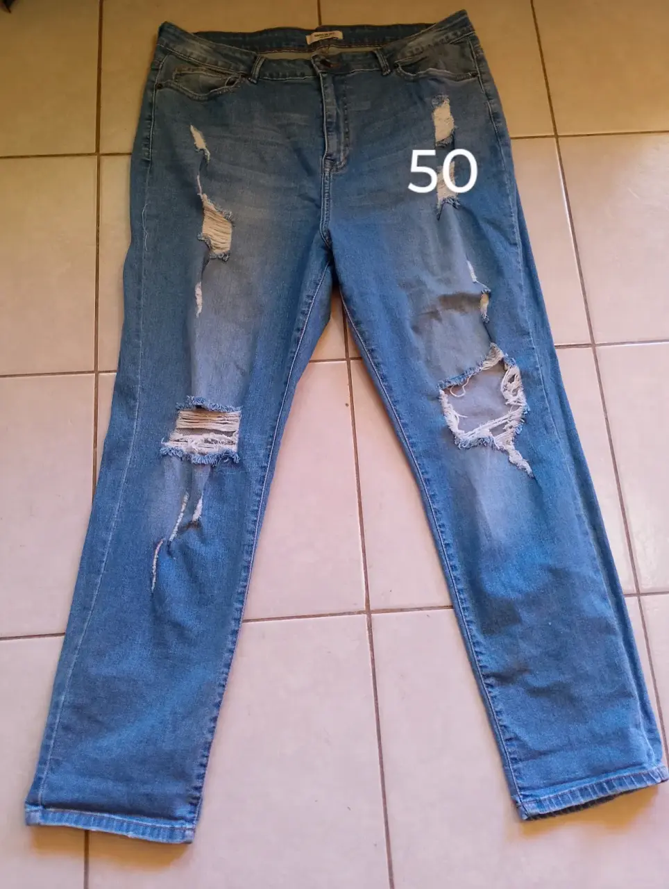 Jeans azules talla 50 - miniatura 3