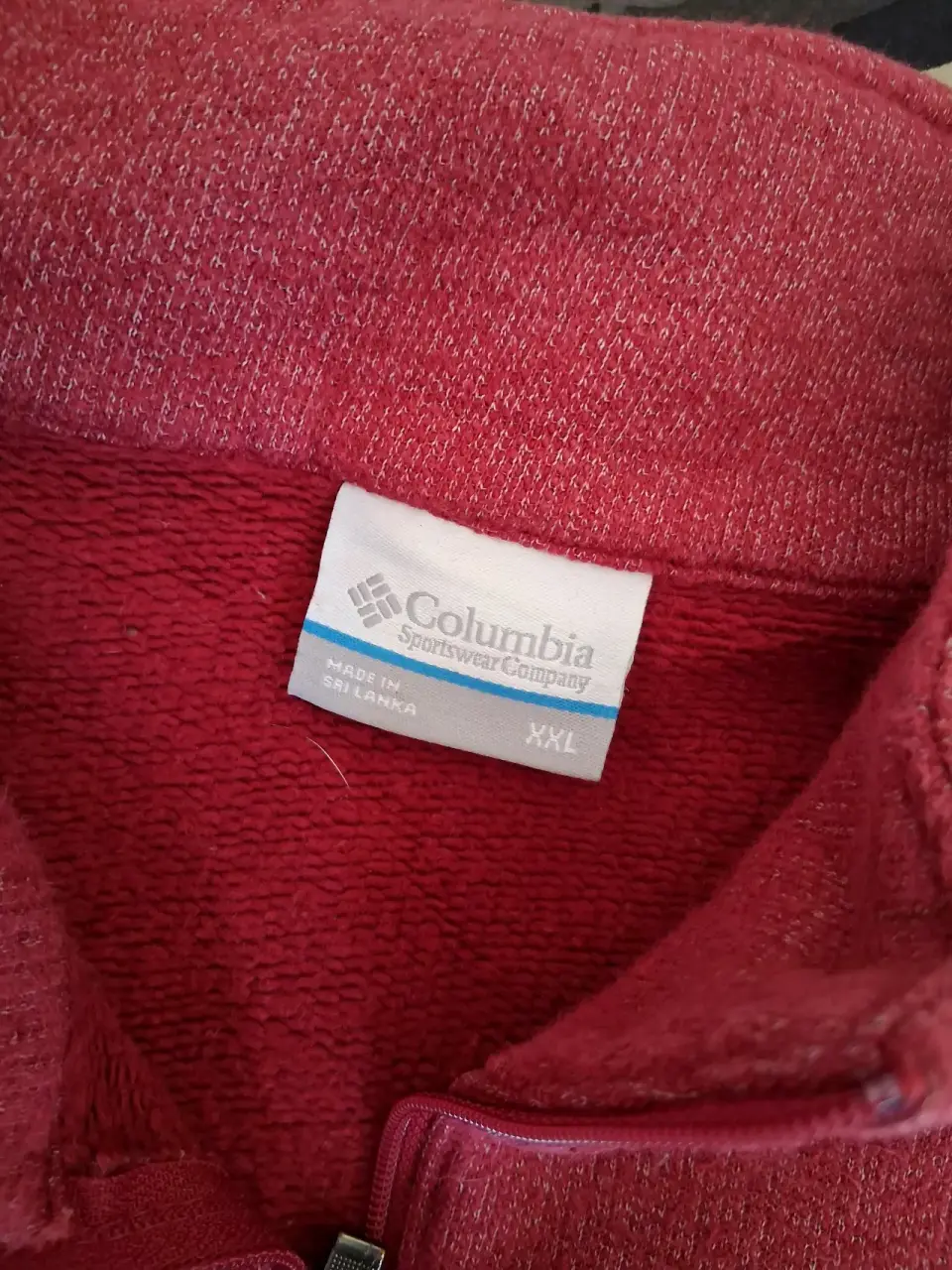 Polar rojo con cierre Columbia - miniatura 2