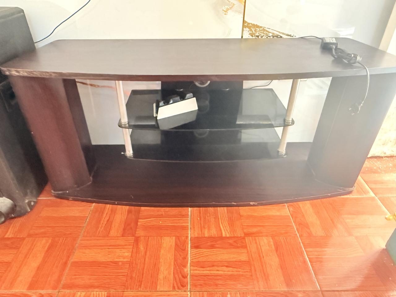 Mueble TV madera oscura - miniatura 2