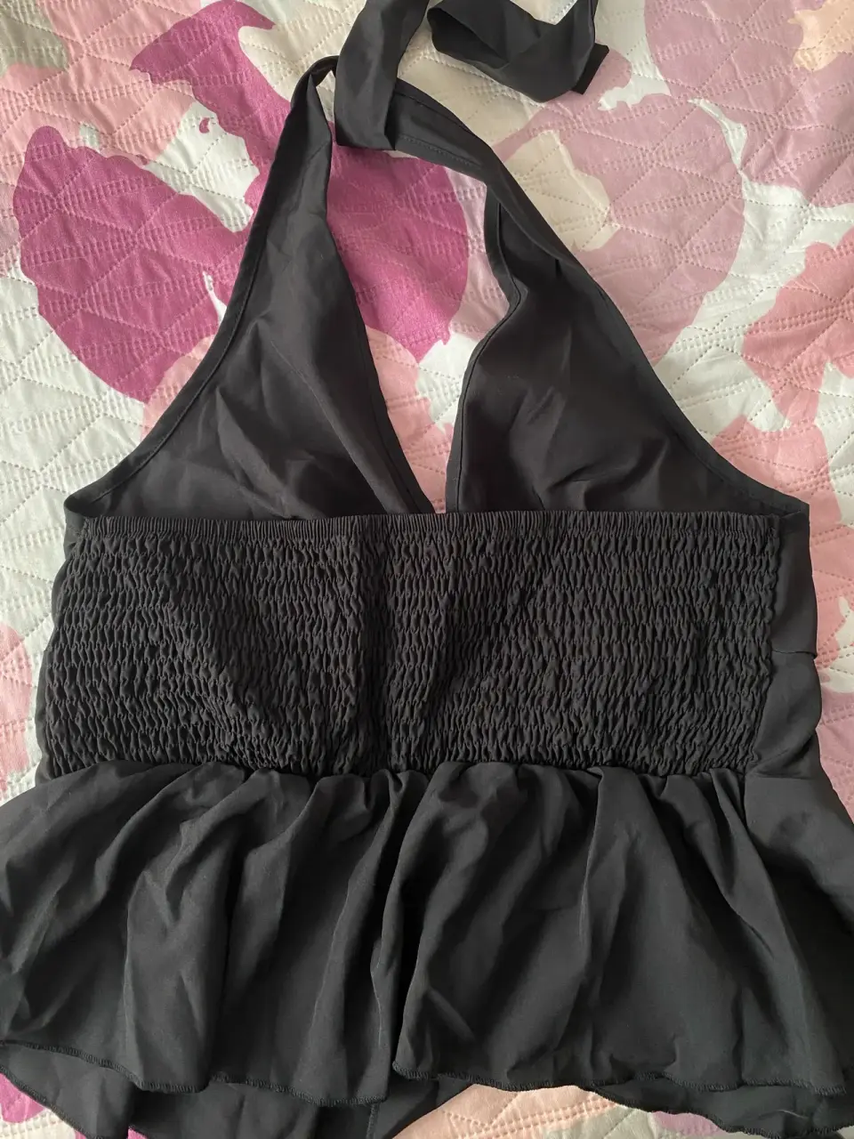 Top negro con lazo ajustable nuevo - miniatura 2