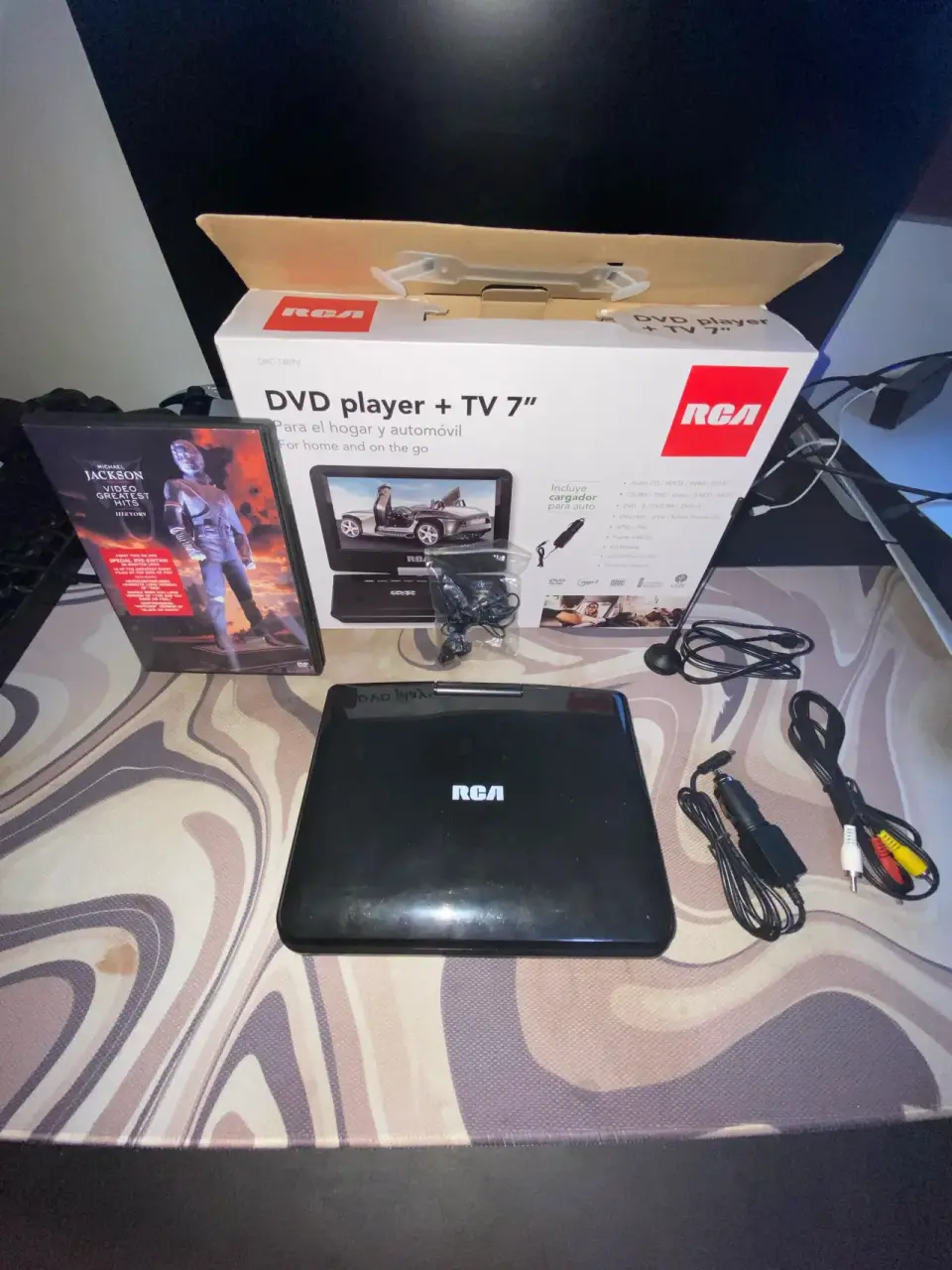 DVD player + TV RCA 7 Full accesorios! - miniatura 4