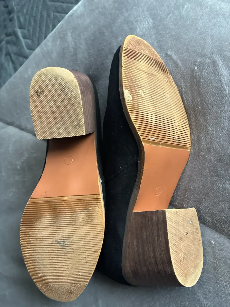 Botines negros de gamuza - miniatura 3