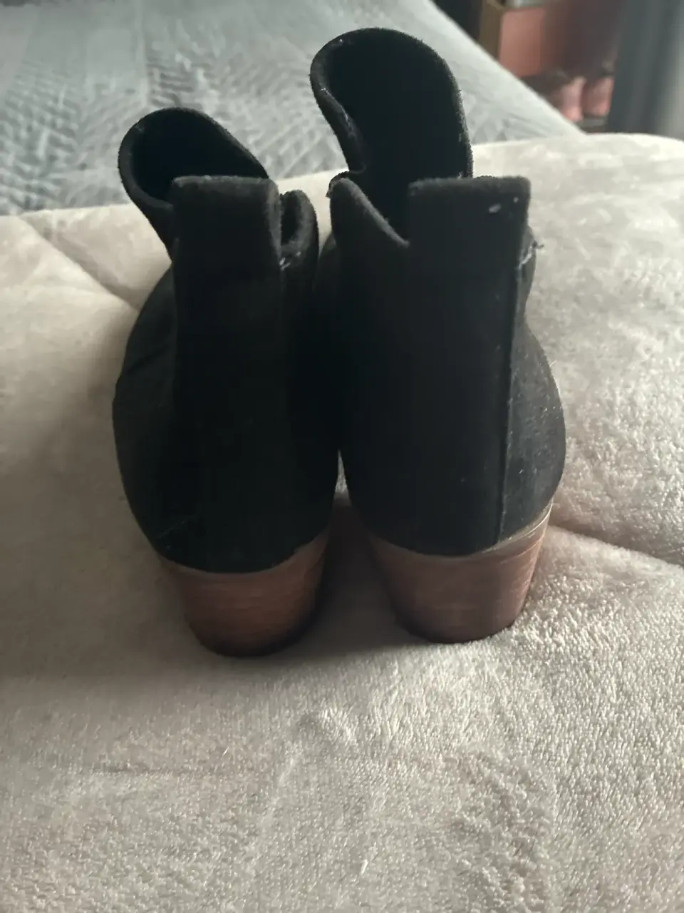 Botines negros de gamuza - miniatura 4