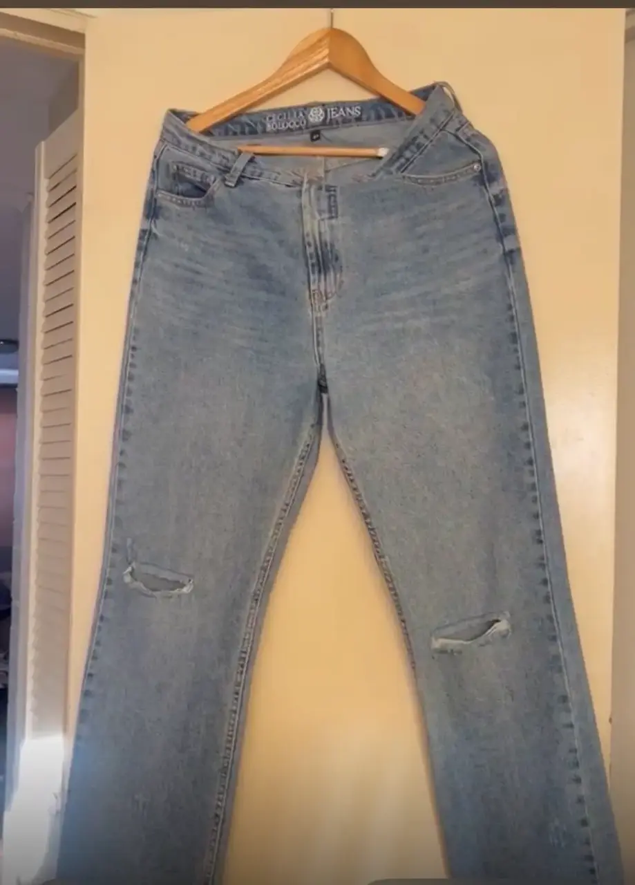 Jeans Cecilia Bolocco claros