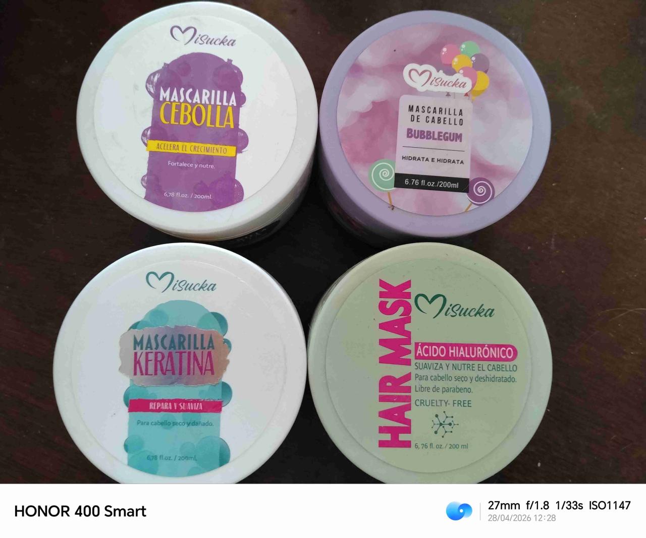 Mascarillas de cabello misucka