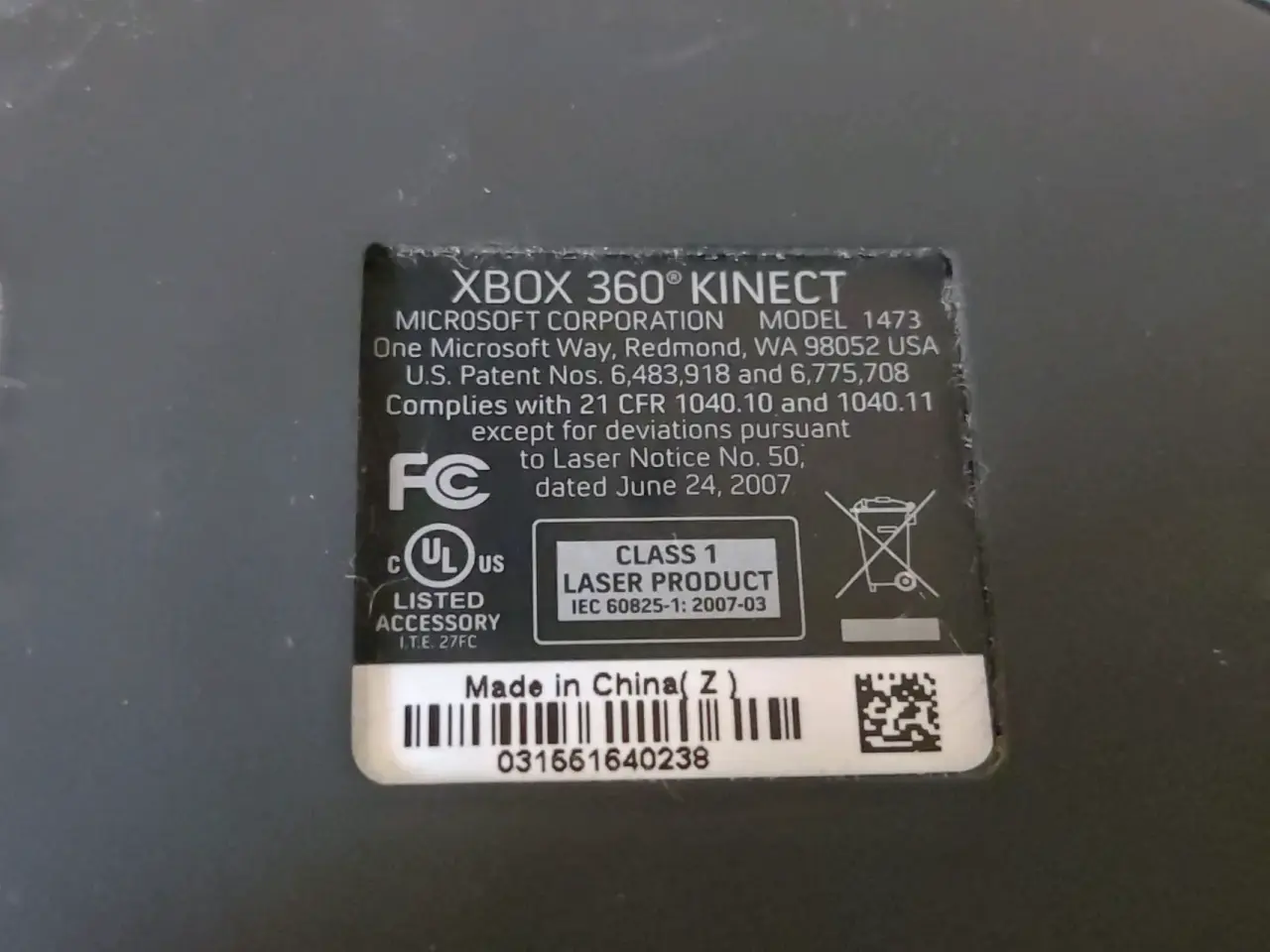 Sensor Kinect Xbox 360 - miniatura 2