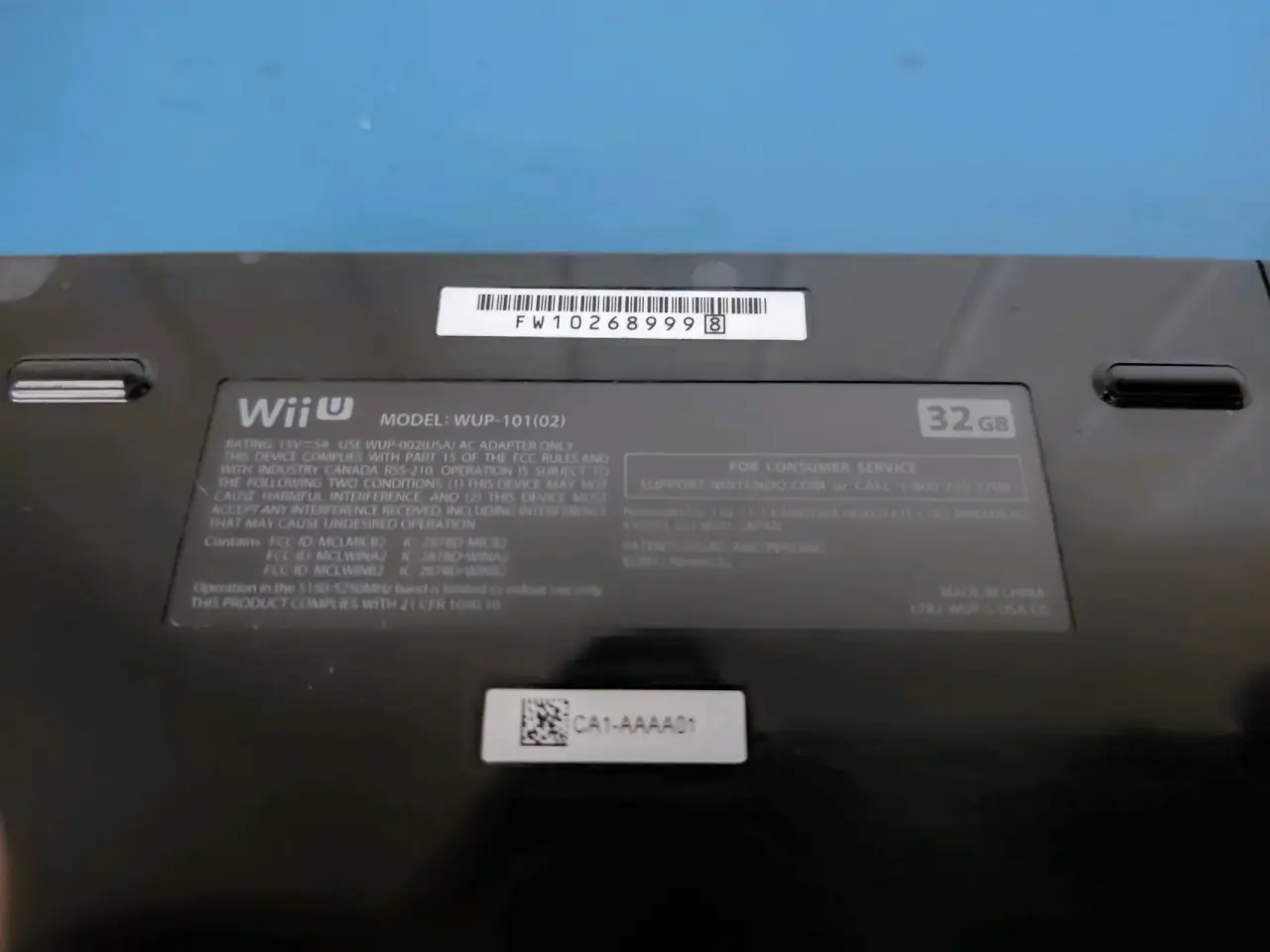 Nintendo Wii U negra - miniatura 2