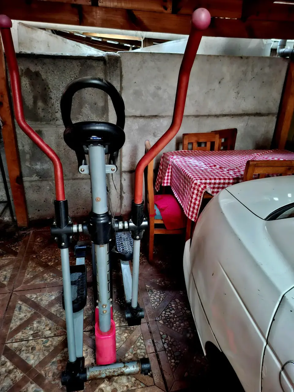 Elíptica roja para ejercicio - miniatura 6