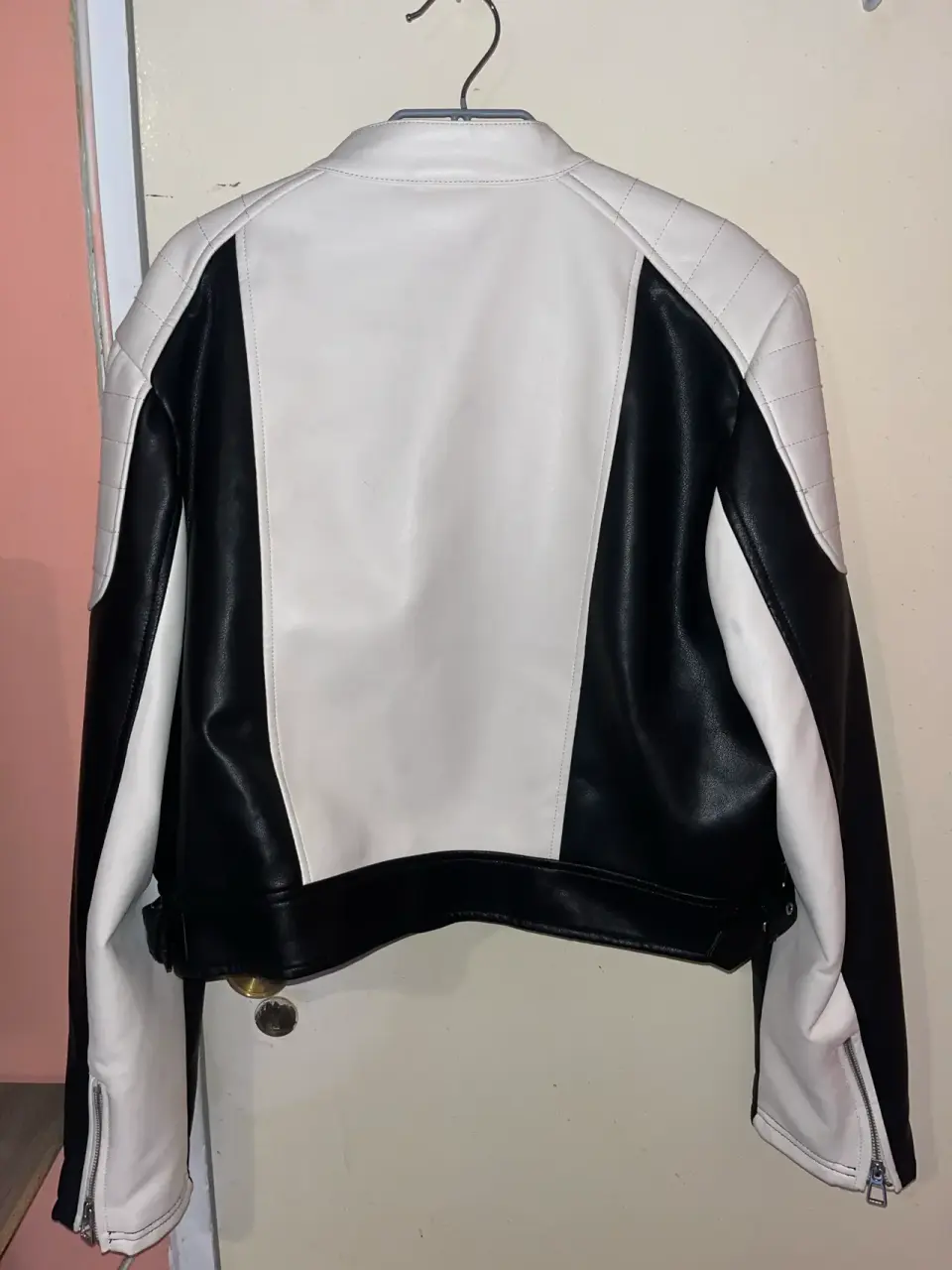Chaqueta de eco cuero mujer - miniatura 4
