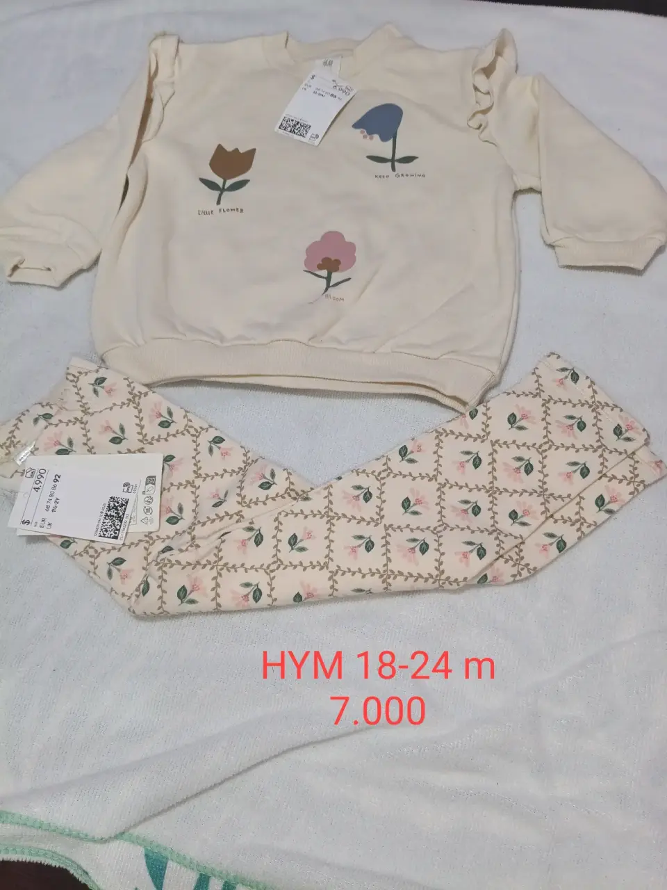 Conjunto infantil fucsia Shein - miniatura 3
