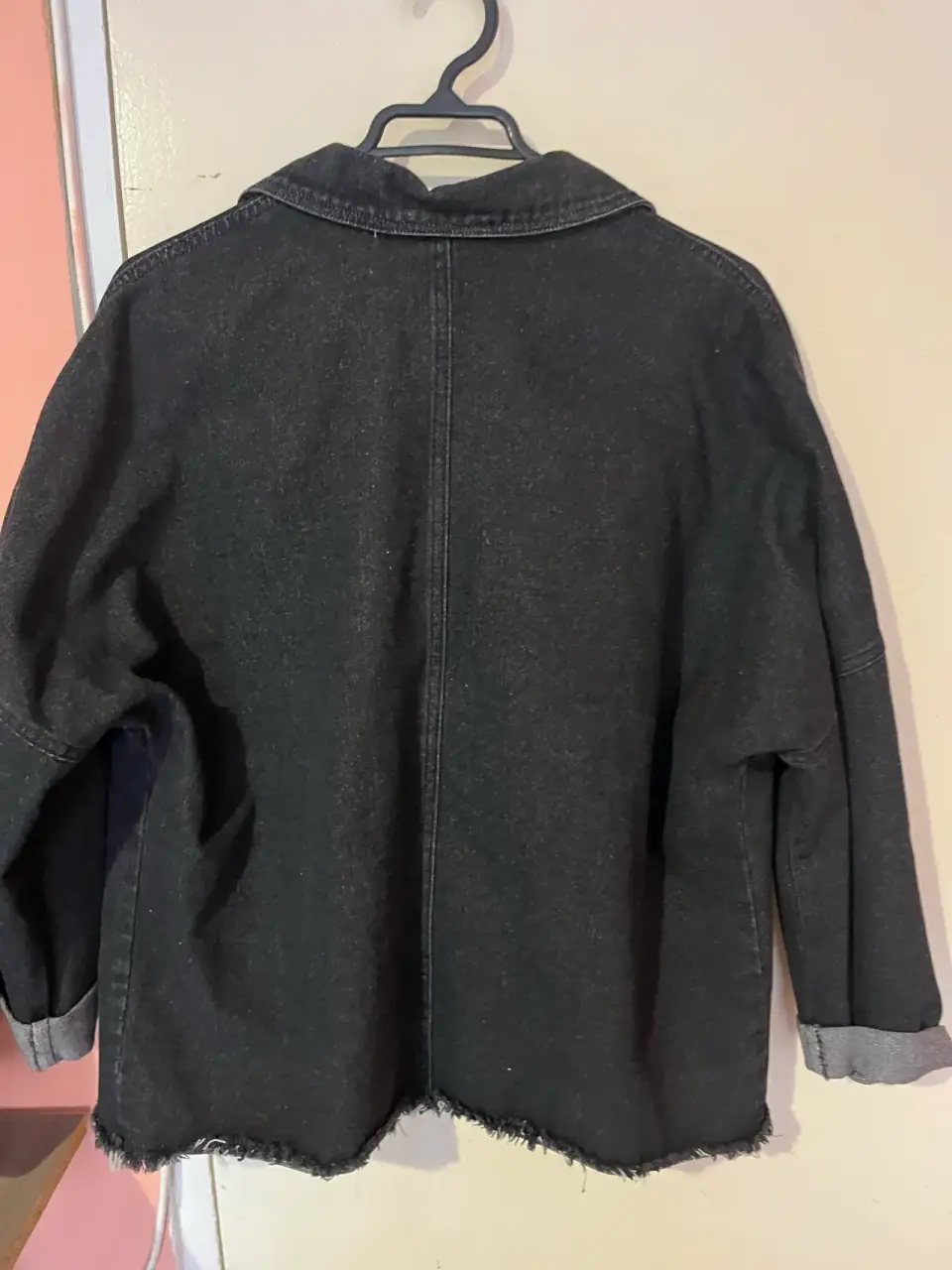 Chaqueta negra estilo denim - miniatura 4