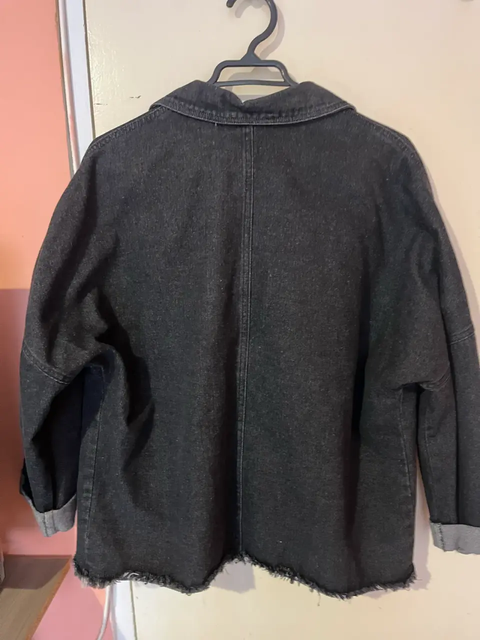 Chaqueta negra estilo denim - miniatura 5