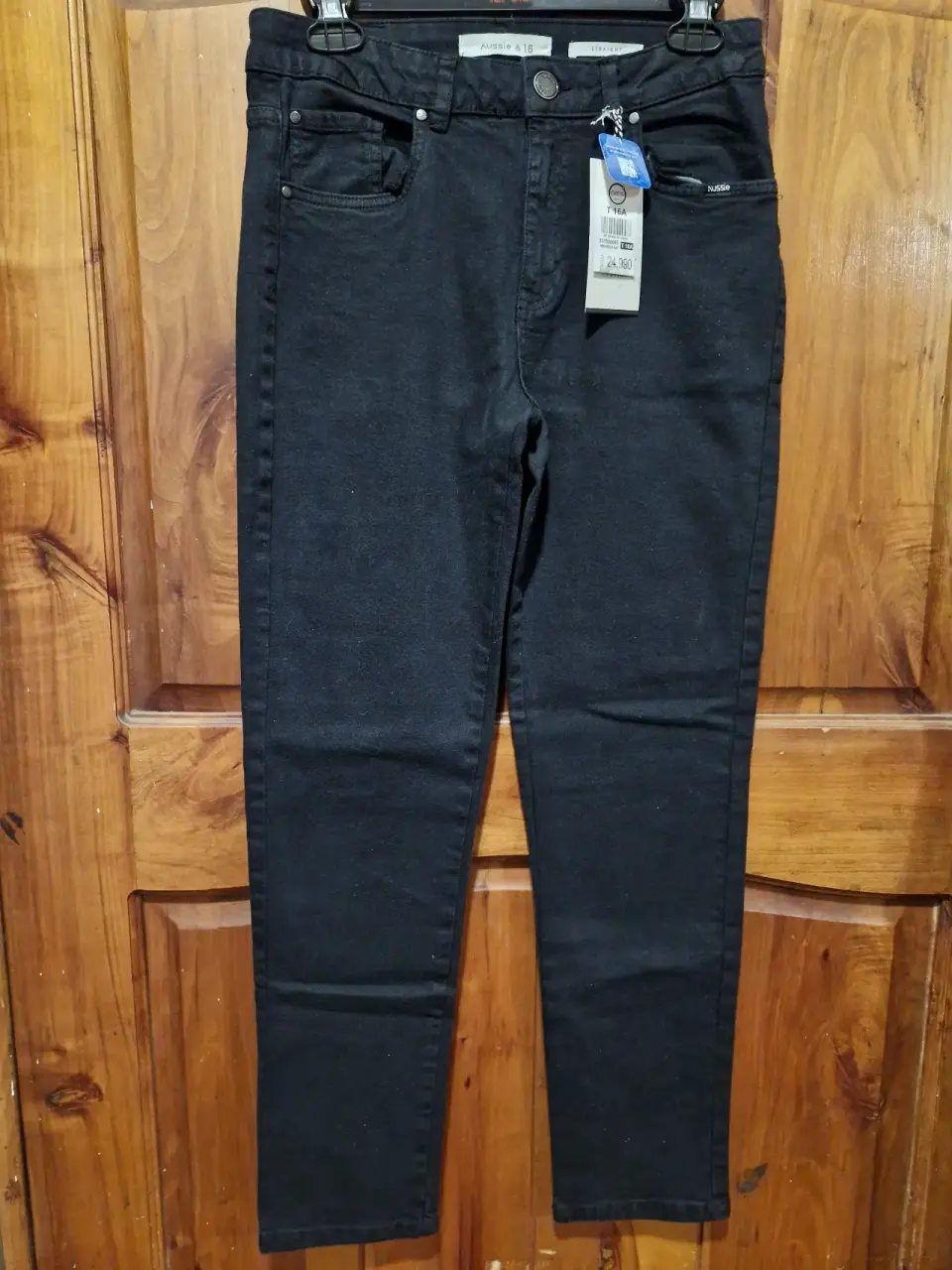 Jeans negros nuevos etiqueta - miniatura 1