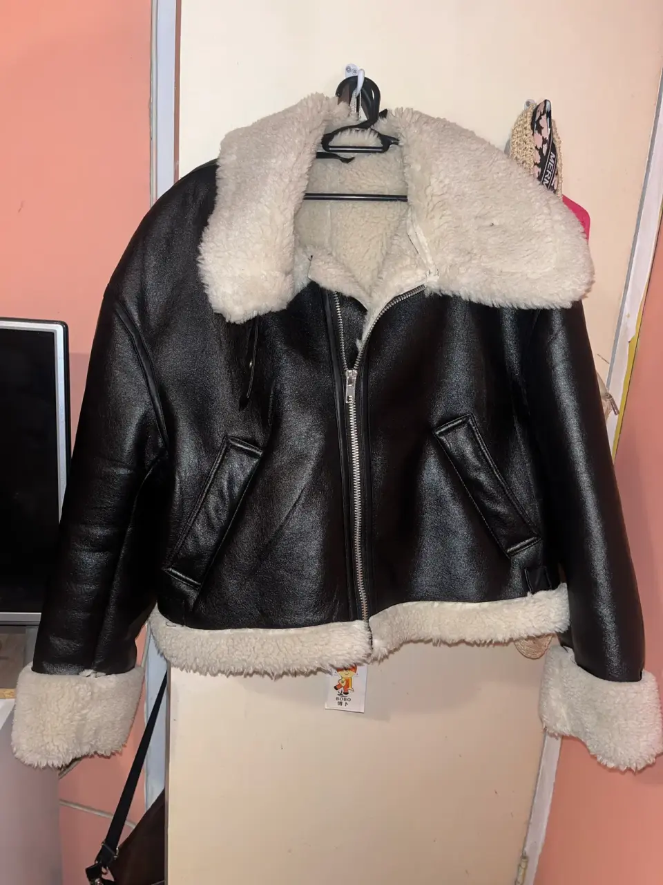 Chaqueta tipo aviadora con chiporro - miniatura 3