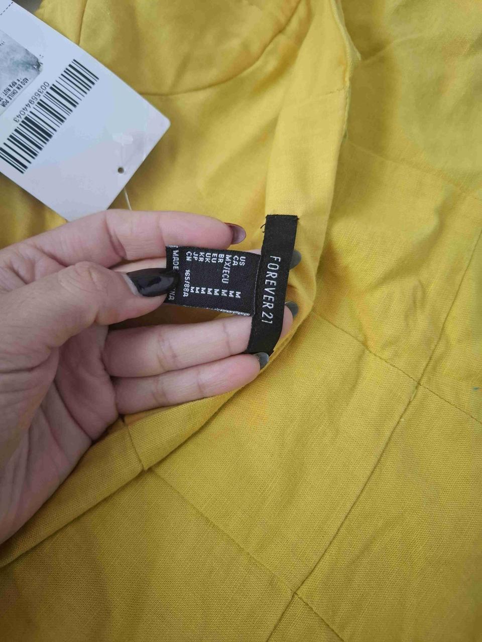 Vestido Amarillo Forever 21 - miniatura 4