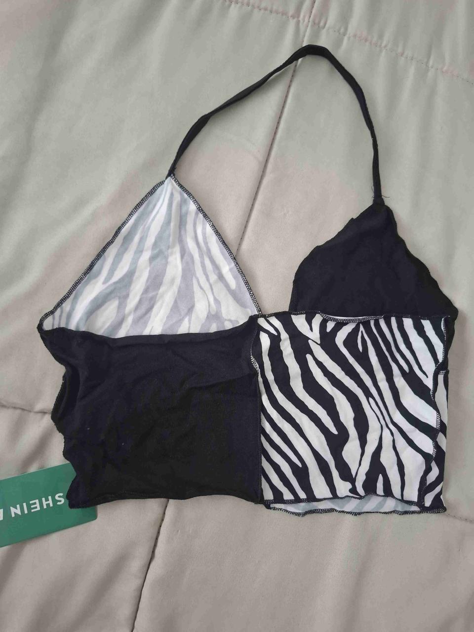 Top estampado cebra Shein - miniatura 3