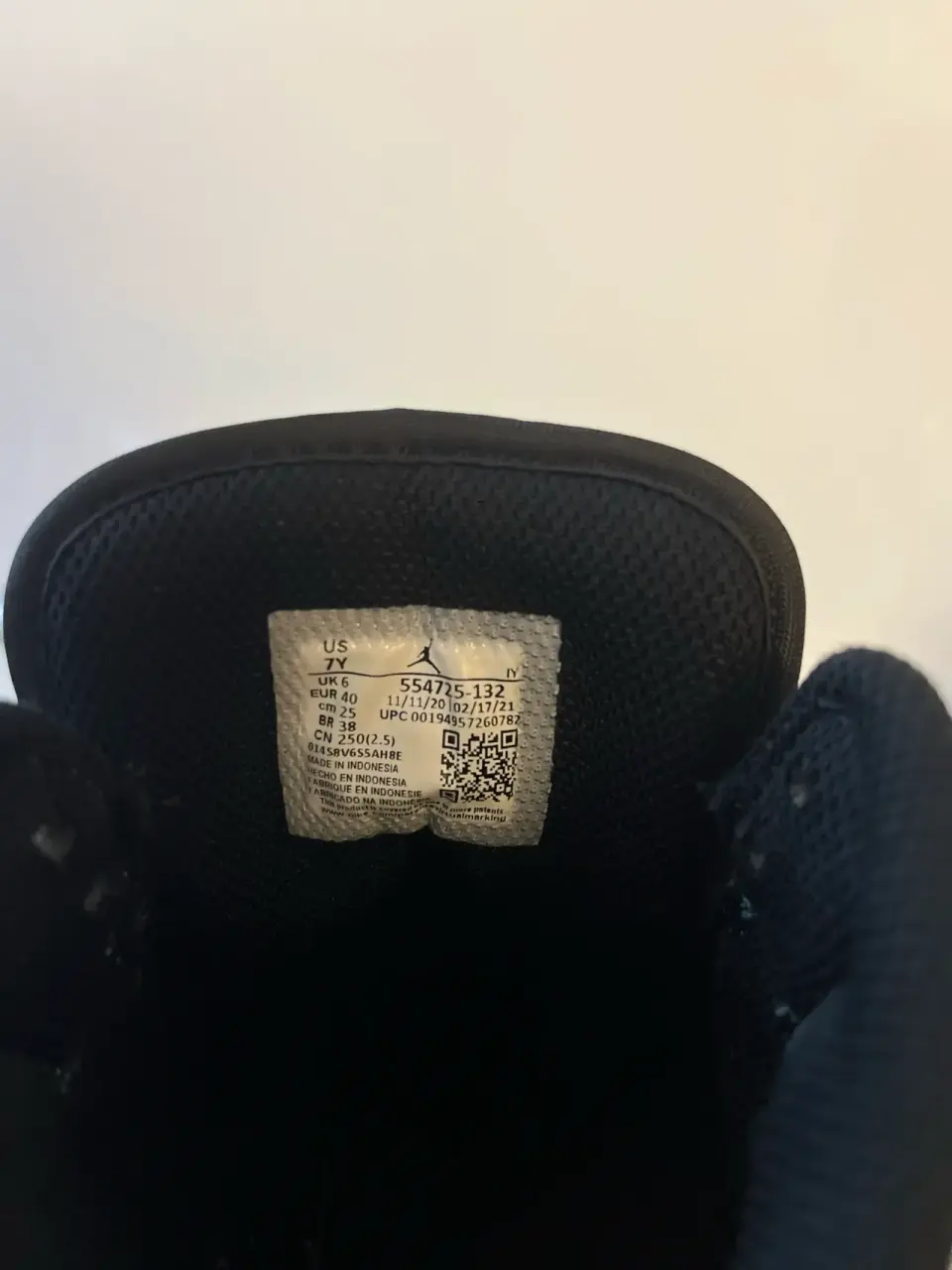 Zapatillas Air Jordan turquesa y negro - miniatura 4