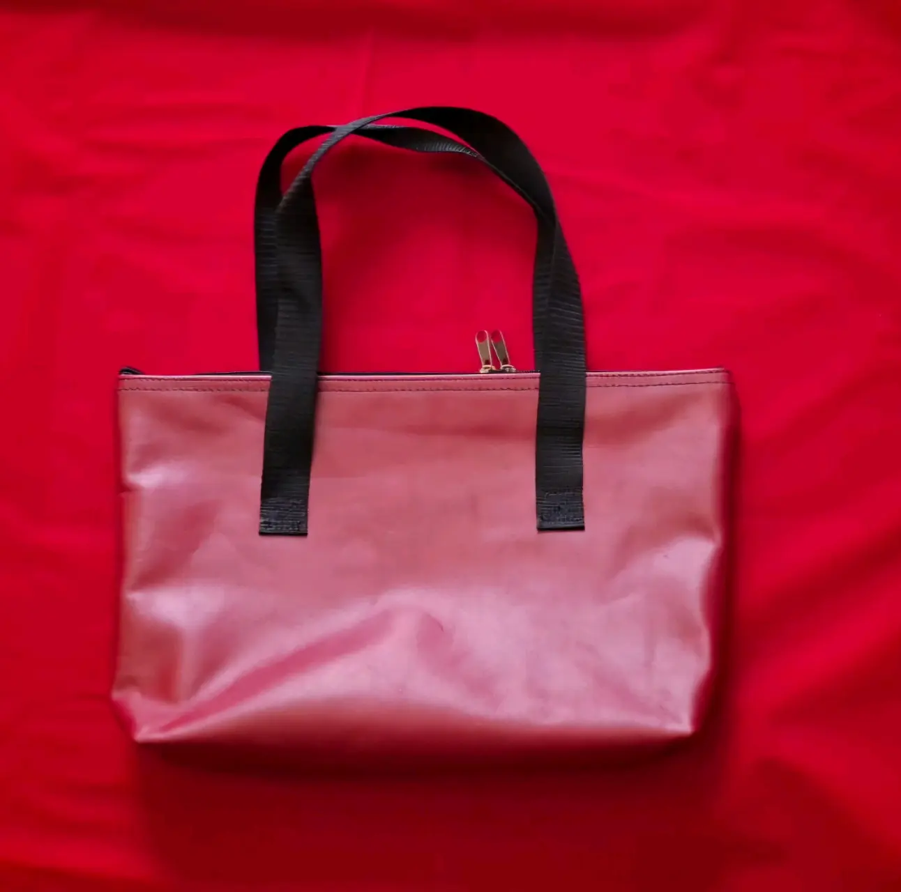 Cartera tote rojo elegante - miniatura 2
