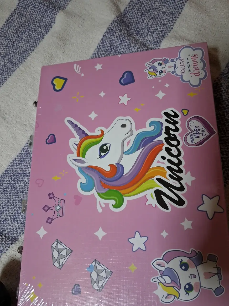 Maleta lápices  unicornio - miniatura 1