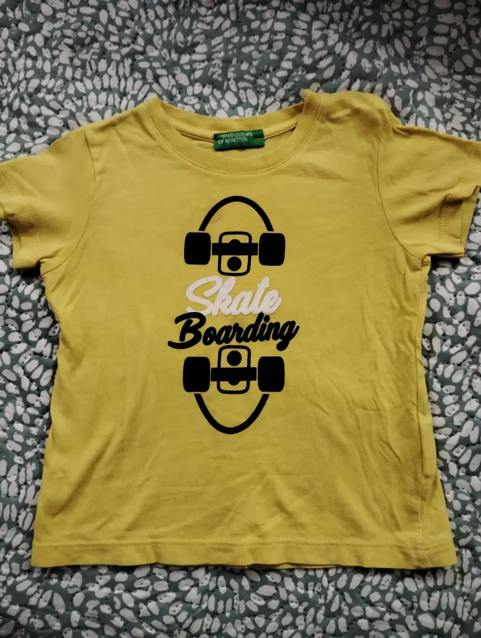Polera amarilla skateboarding - miniatura 1