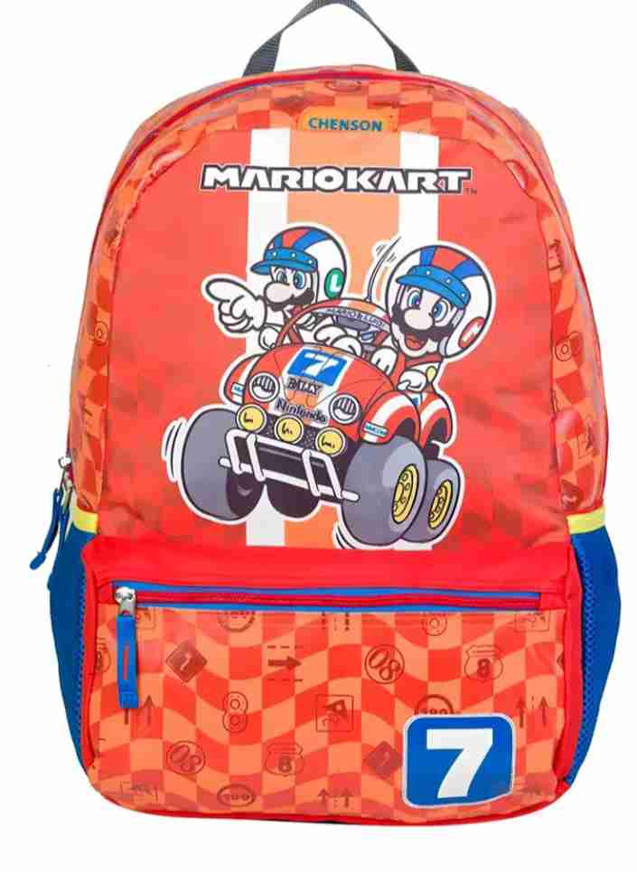 Mochila Mario Kart roja