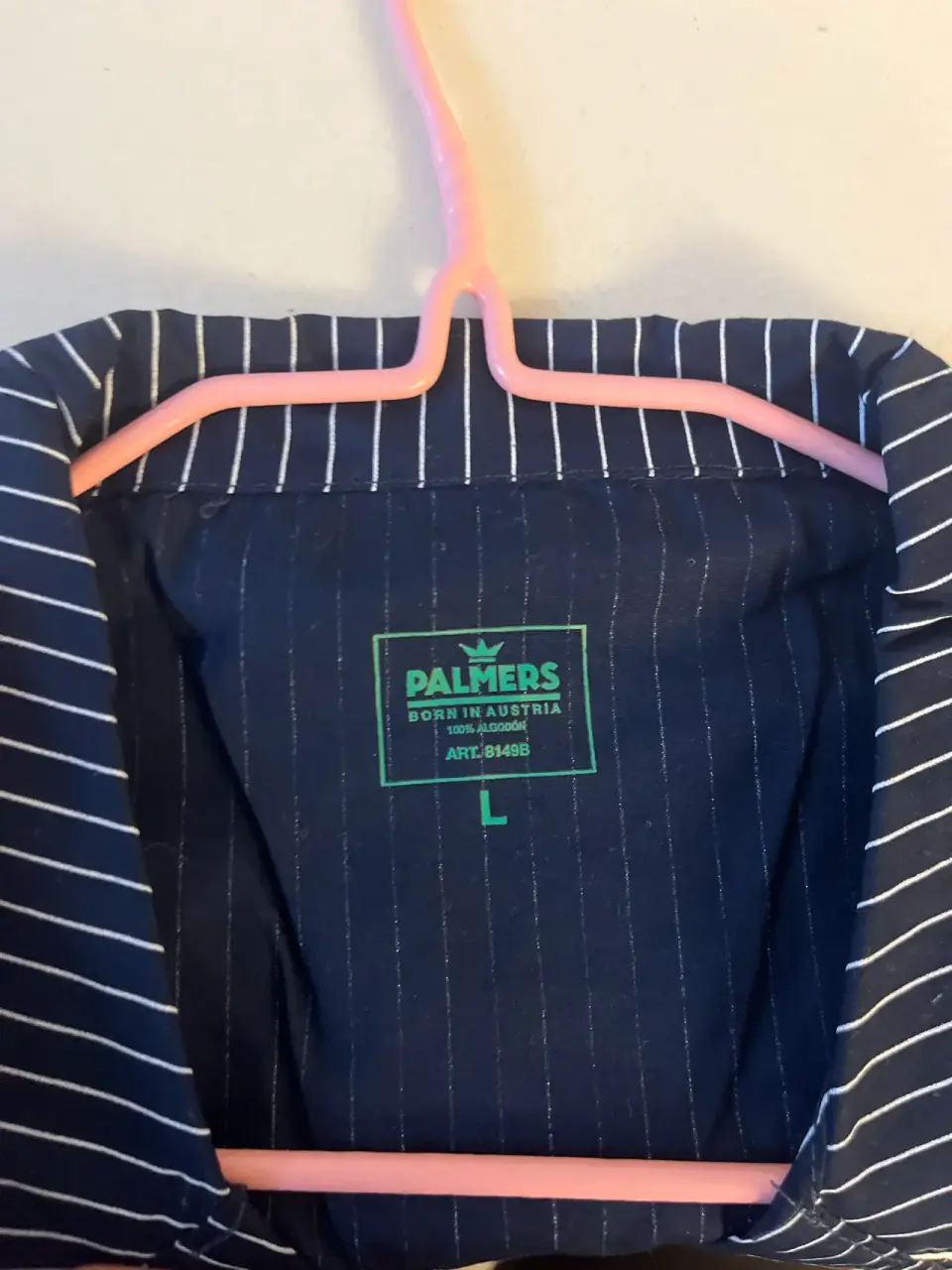 Pijama rayado azul marino - miniatura 3