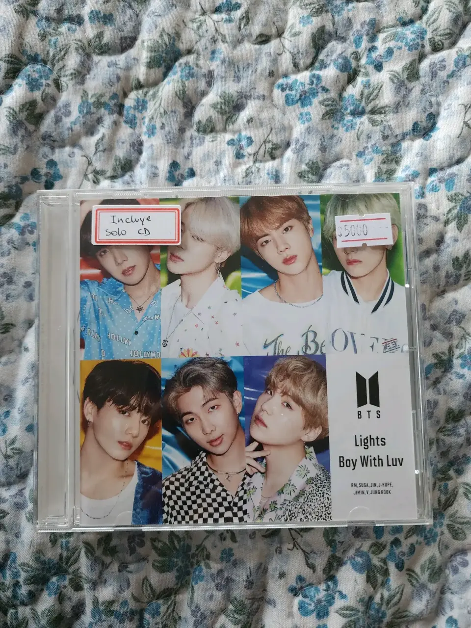 CD BTS 'Lights / Boy With Luv' - miniatura 1