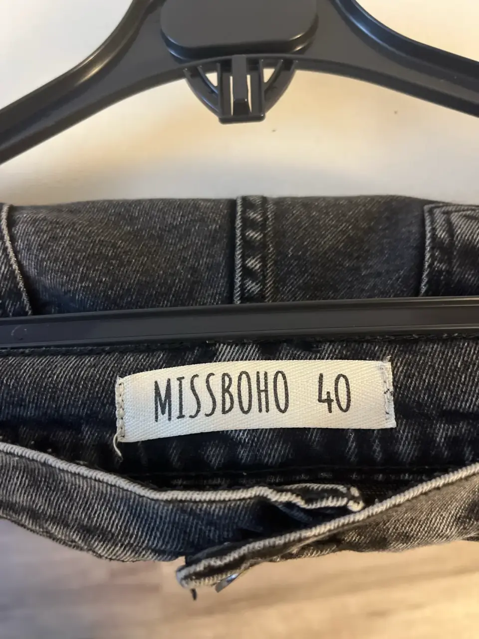 Jeans grises desgastados MISSBOHO - miniatura 3