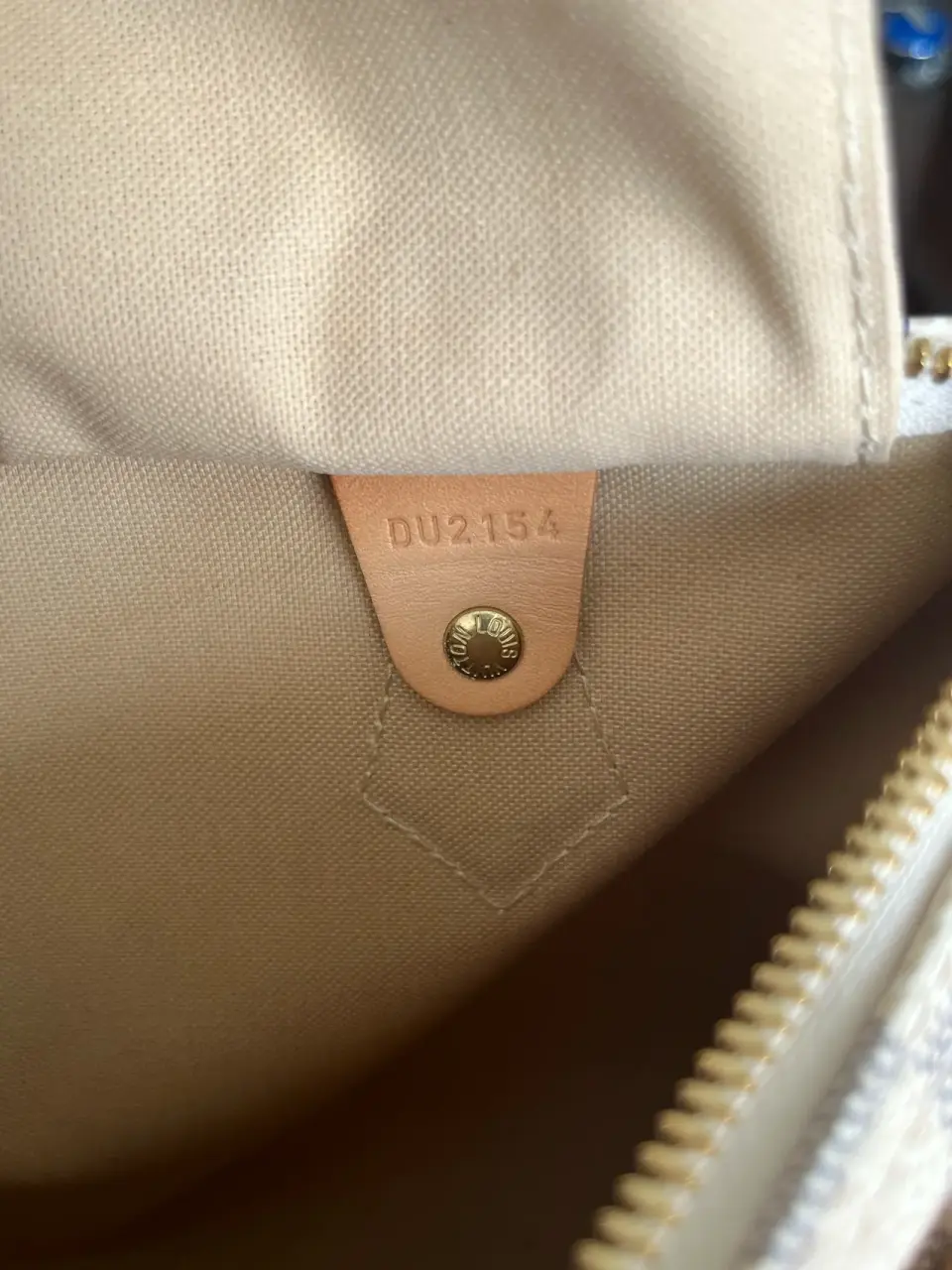 Bolso Louis Vuitton damero beige - miniatura 2