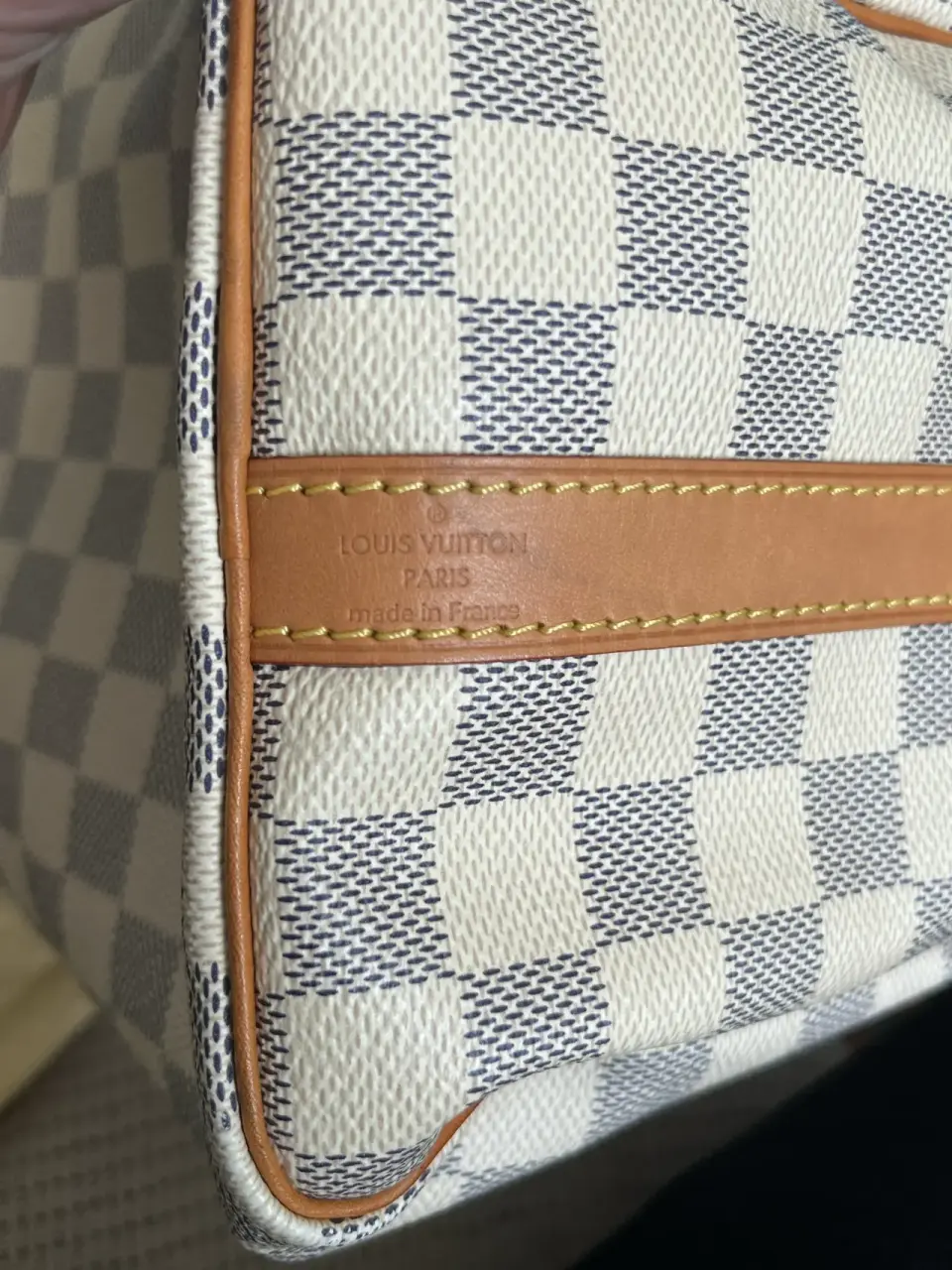 Bolso Louis Vuitton damero beige - miniatura 6