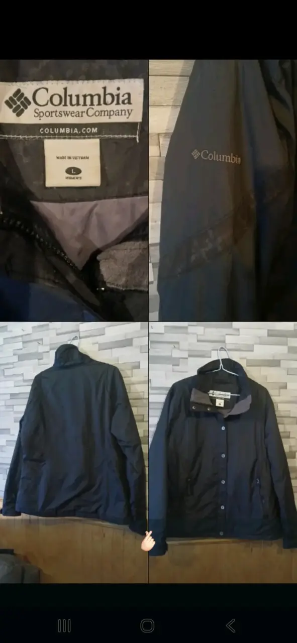 Chaqueta negra Columbia mujer - miniatura 4