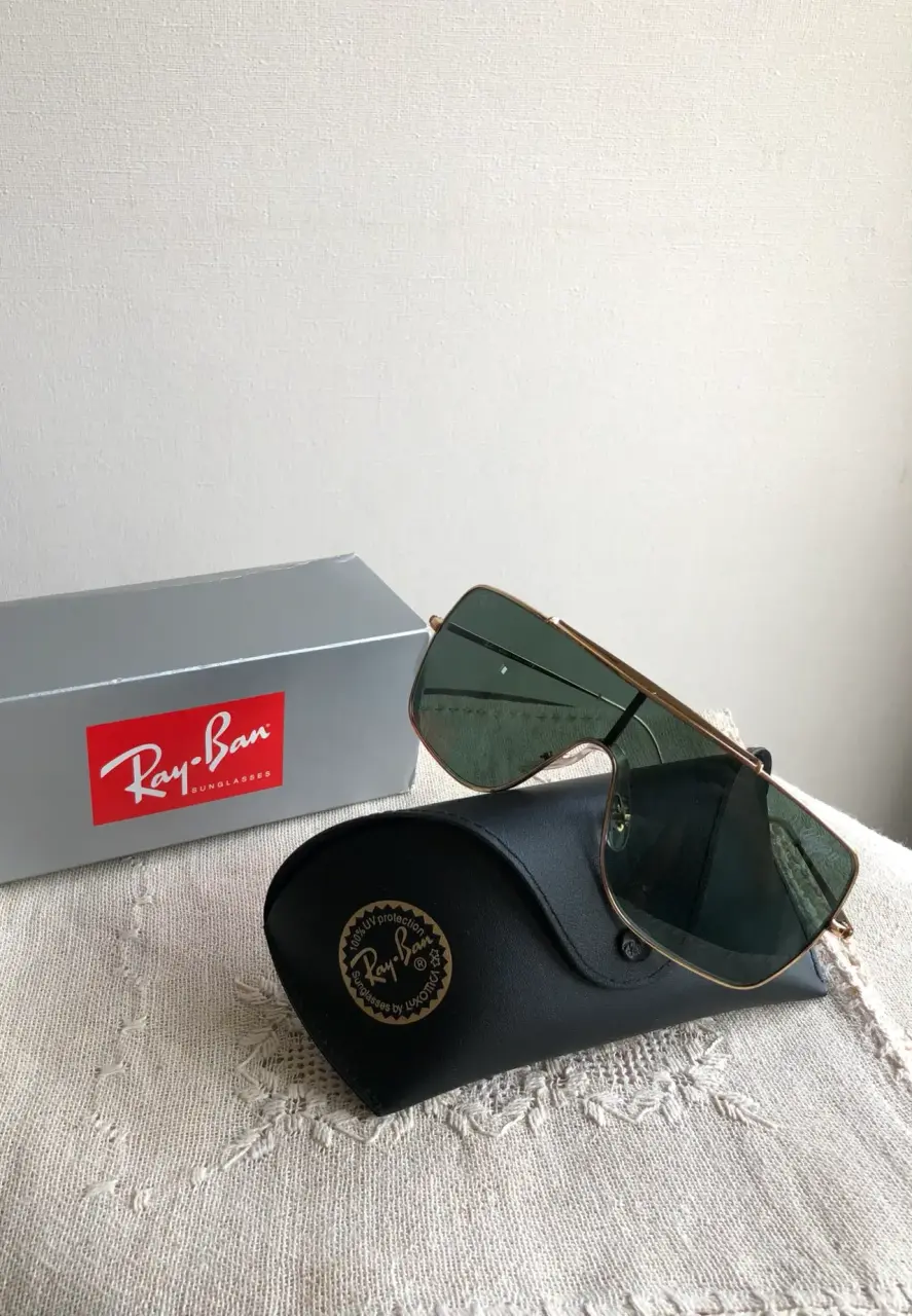 Gafas de sol Ray-Ban doradas - miniatura 3