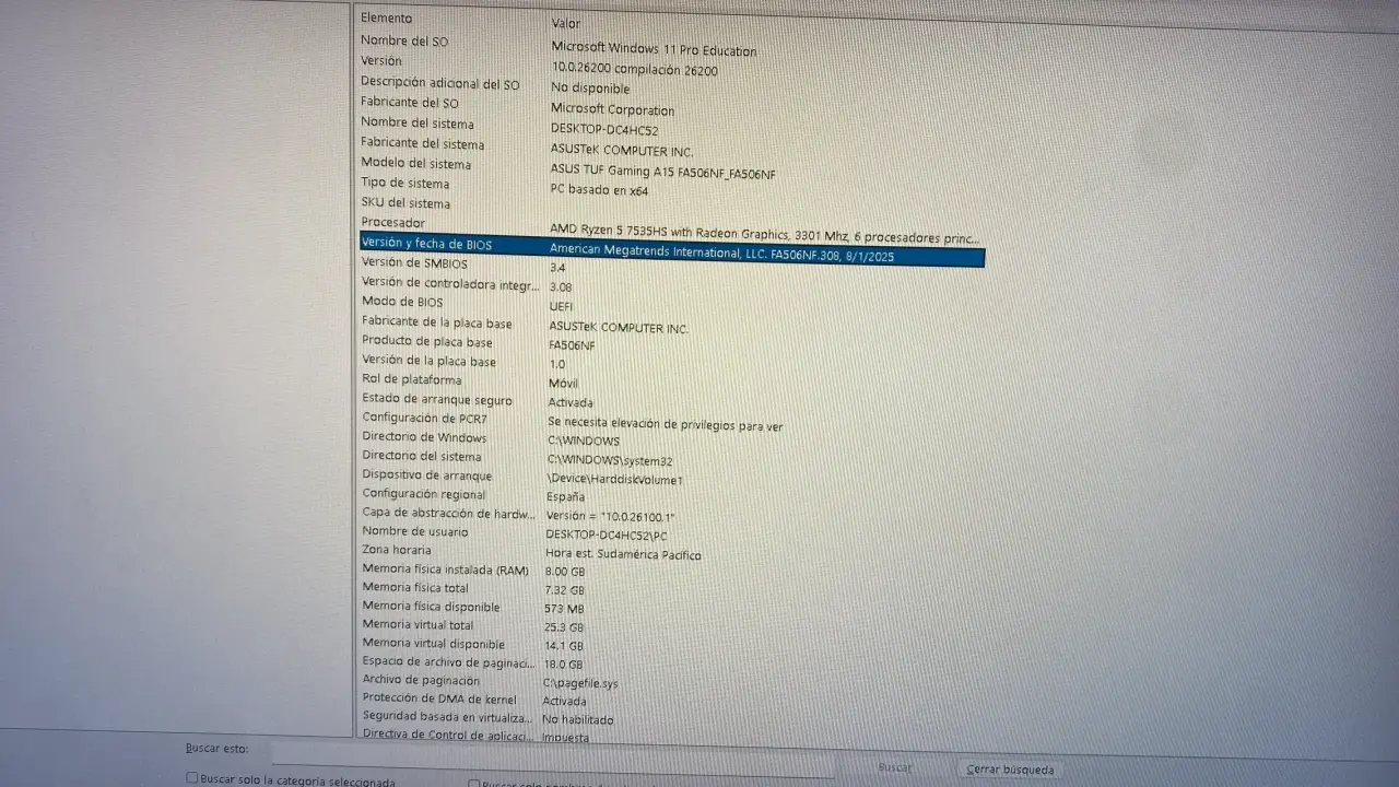 Laptop ASUS TUF Gaming - miniatura 4