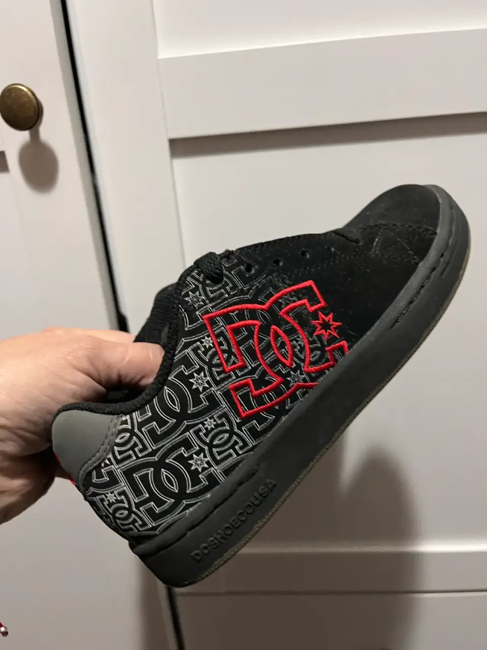 Zapatilla negra DC niñ@ talla 33/20cm - miniatura 1